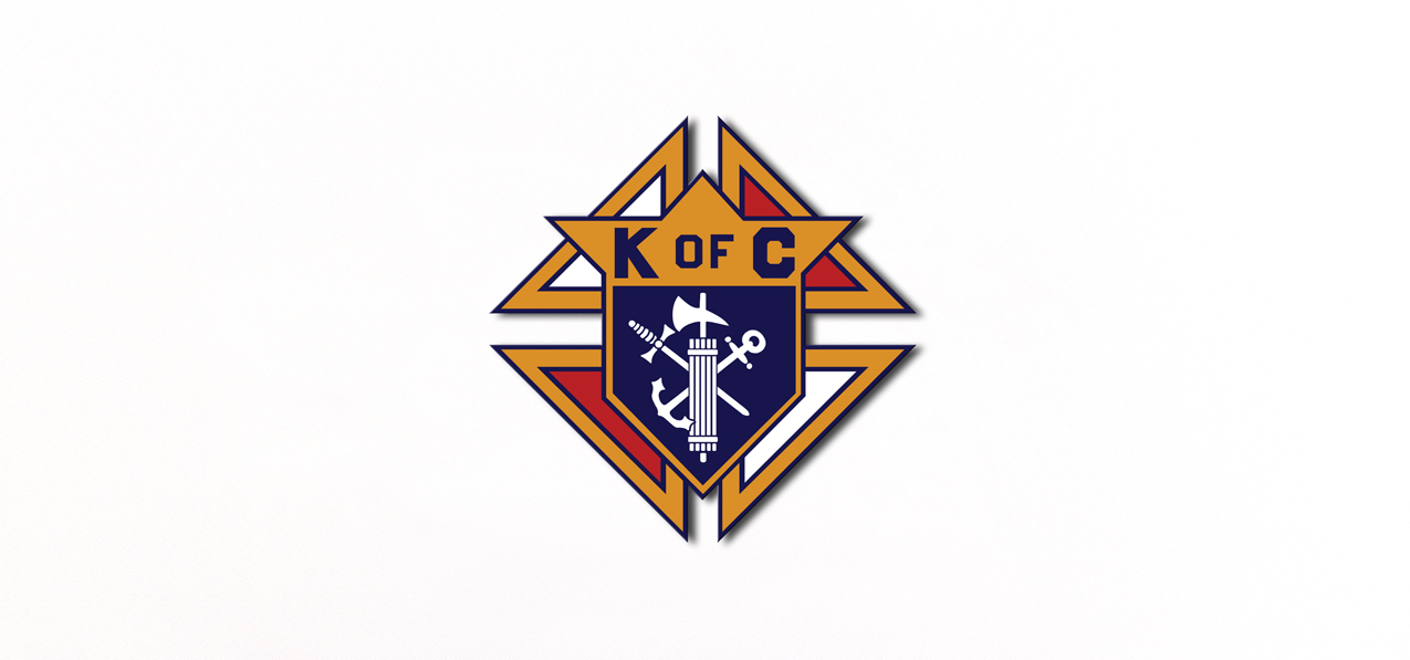 P 535 WT Knights Of Columbs White Faux